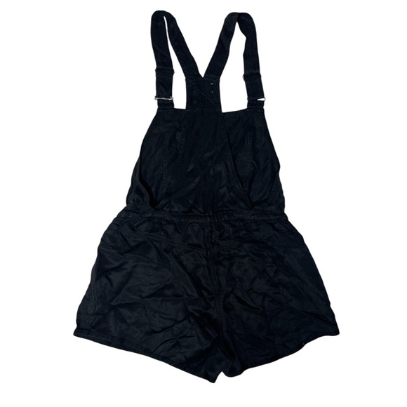 Aritzia Wilfred Free Black Utility Shortalls Romper Overalls Women’s Size XS - Picture 6 of 10